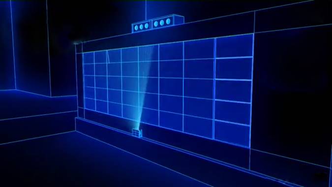 雷达眼大屏互动