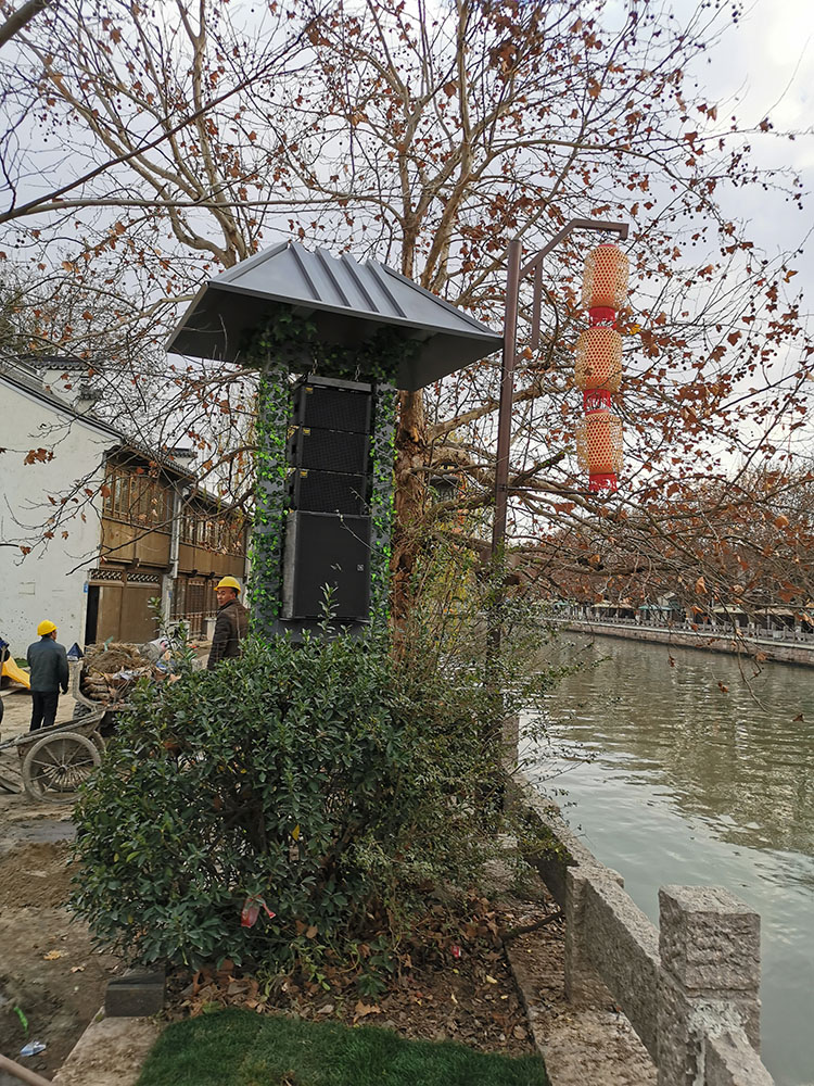 无锡清名桥古运河景区灯光秀