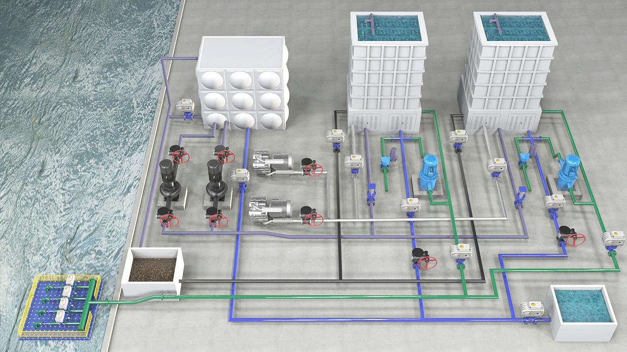 环保企业（污水处理）展厅设计