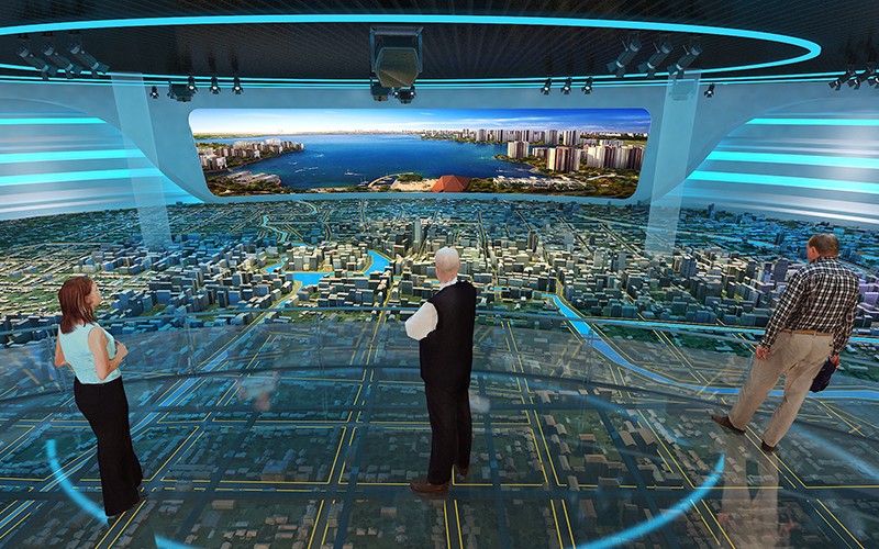 沉浸式地产营销展厅