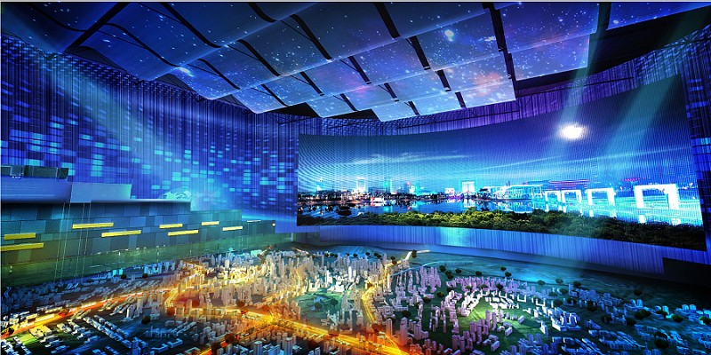 沉浸式地产营销展厅