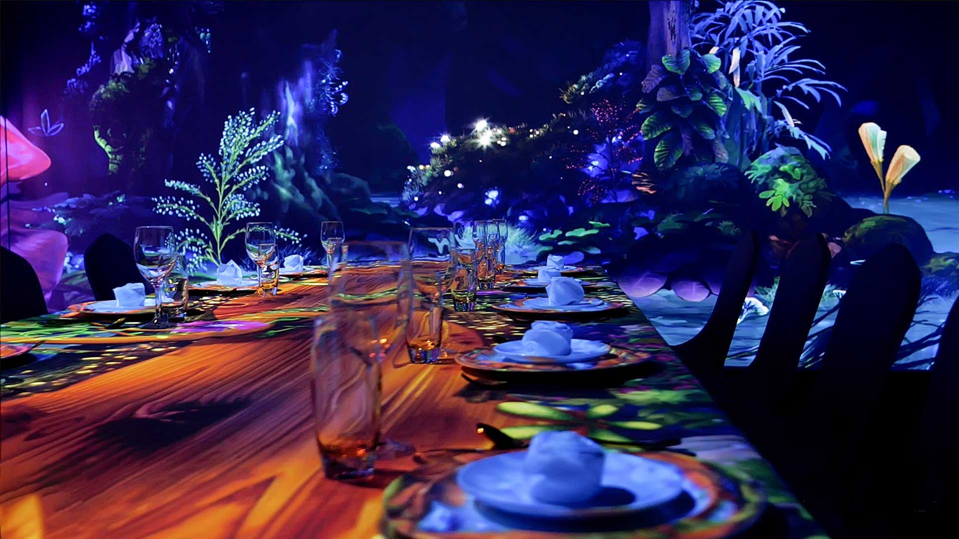 全息投影餐厅 全息投影餐厅