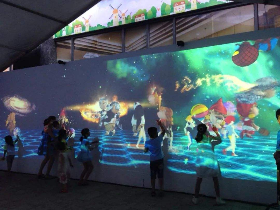 展厅互动投影技术