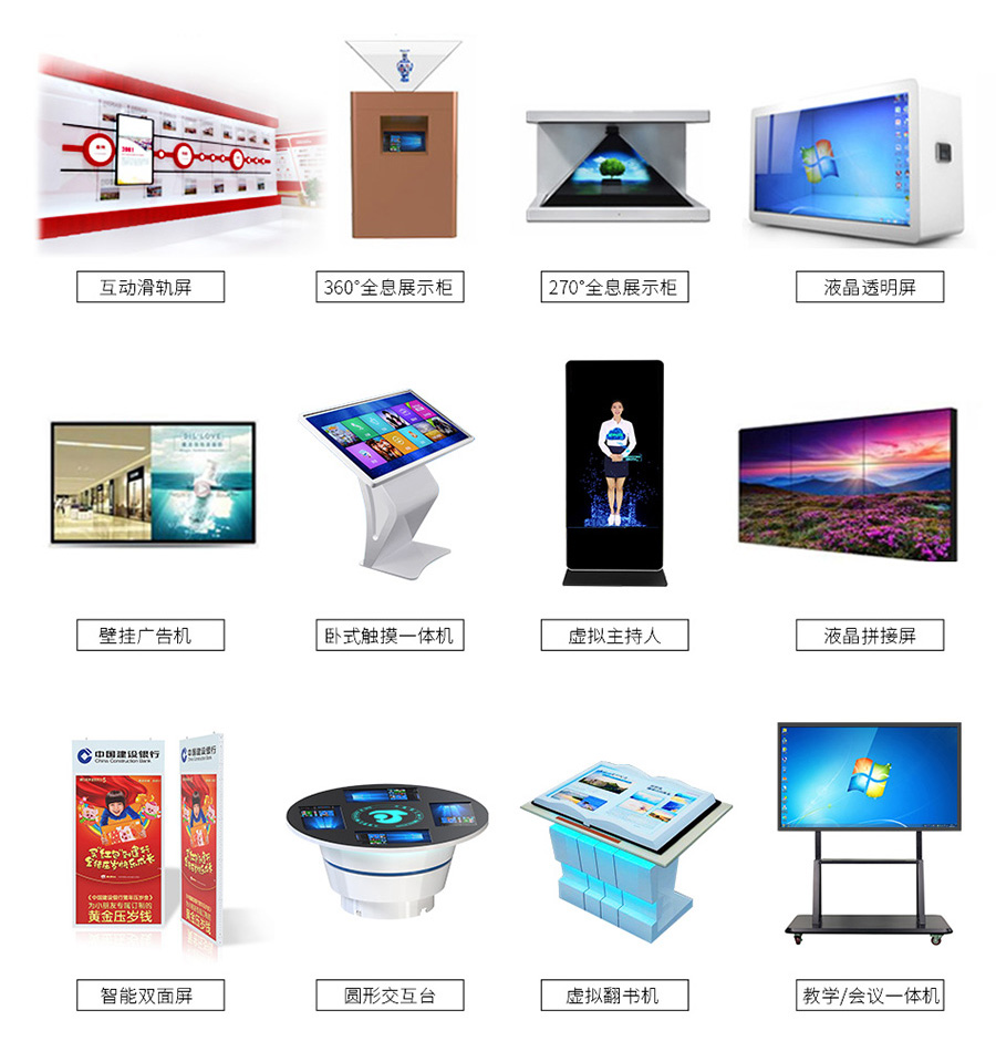 企业展厅展项设计