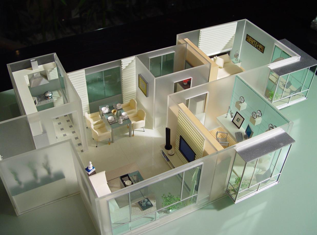 房地产营销中心户型沙盘