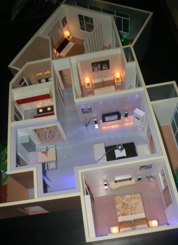 房地产营销中心户型沙盘