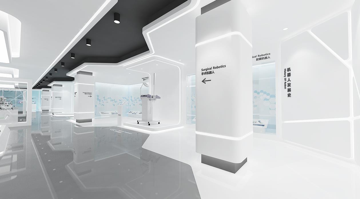 企业公司展厅施工