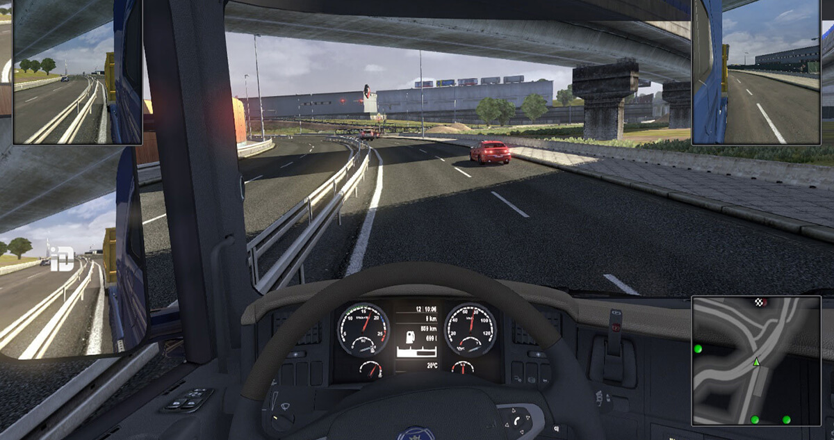 虚拟汽车驾驶系统