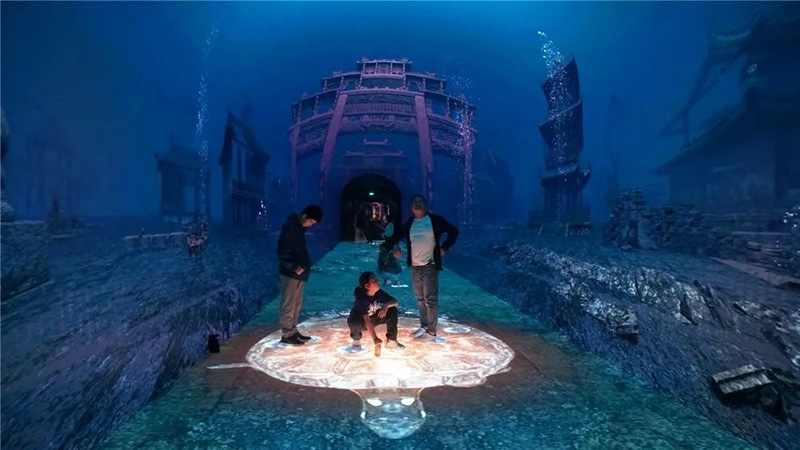 数字展厅中交互多媒体