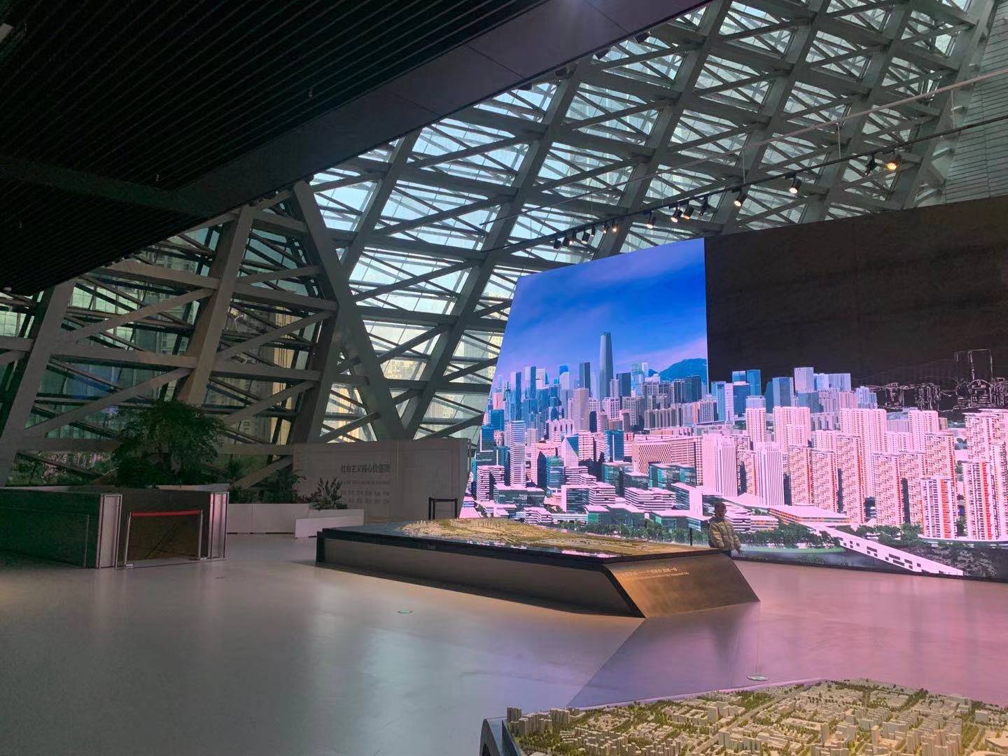 有科技感的展厅