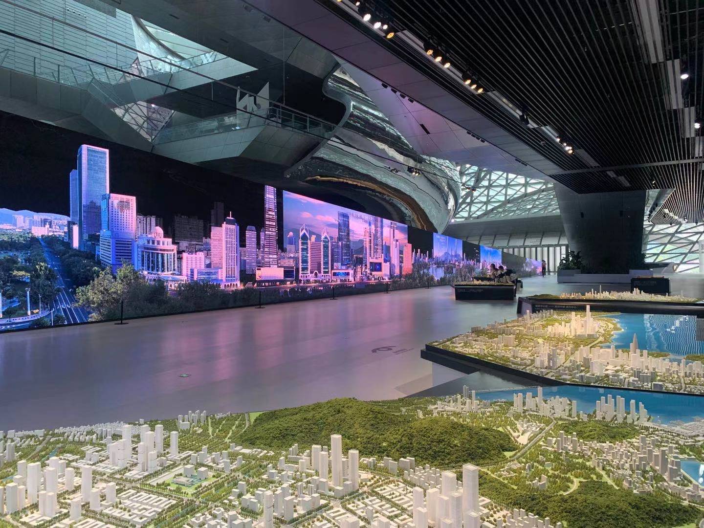 有科技感的展厅