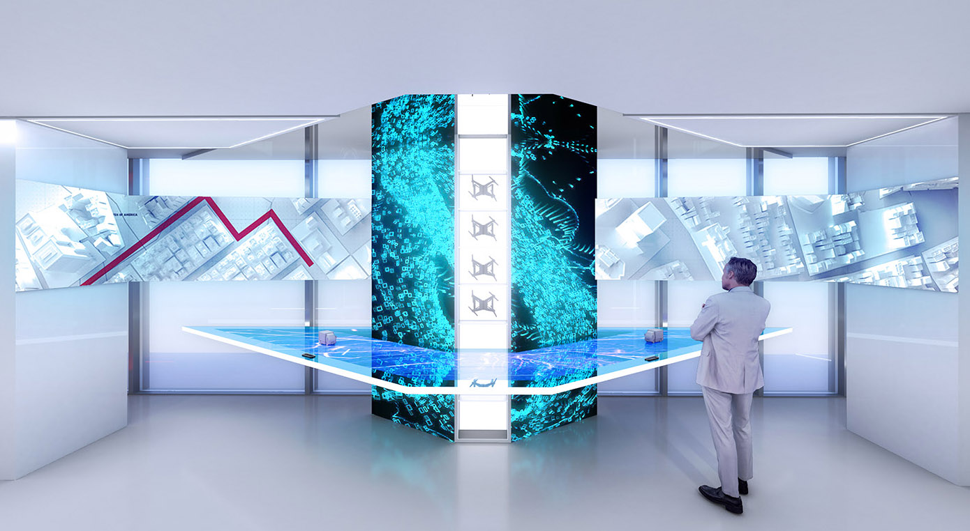 多媒体企业展厅解决方案