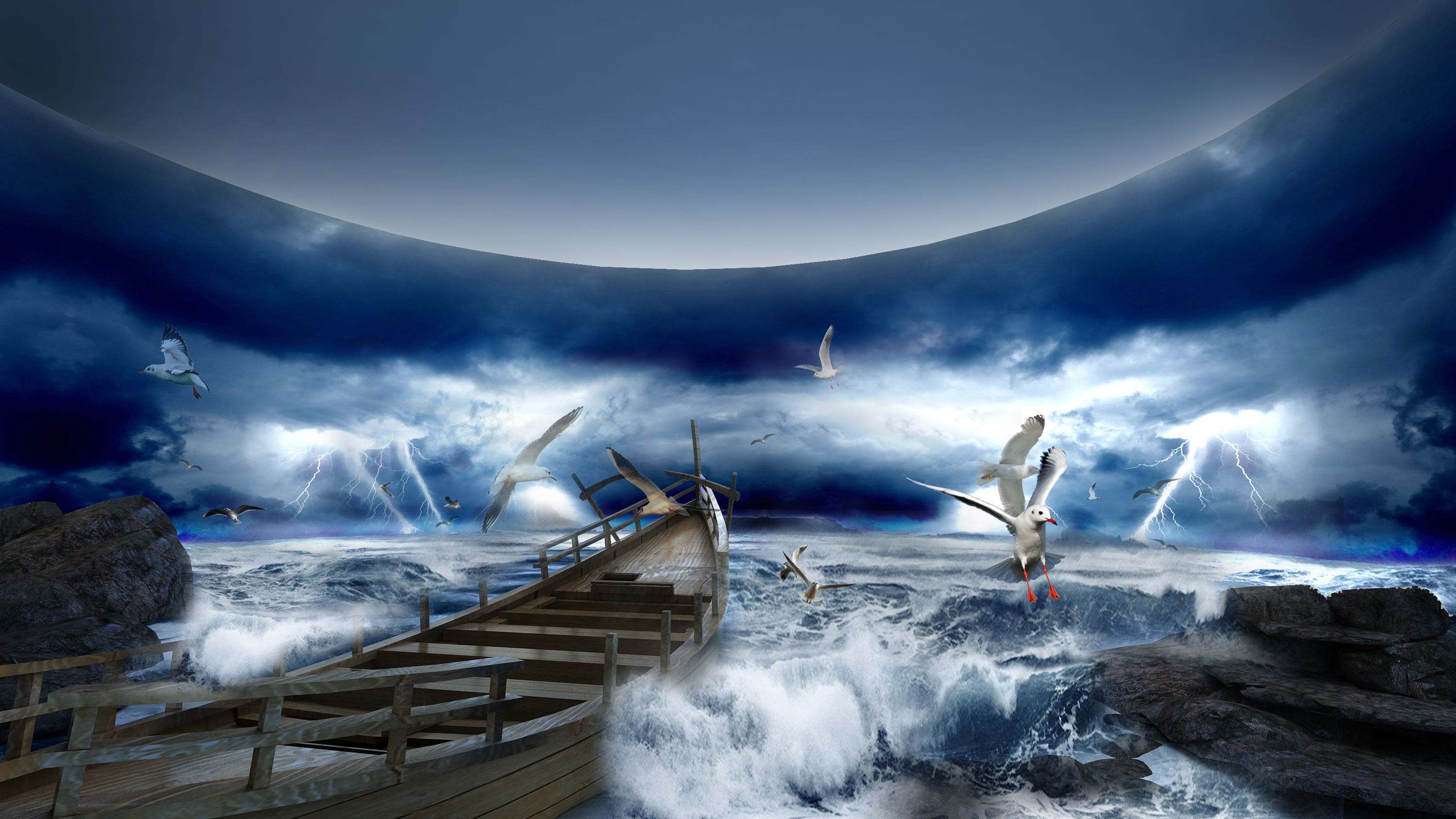 环幕、弧幕、球幕互动展示系统