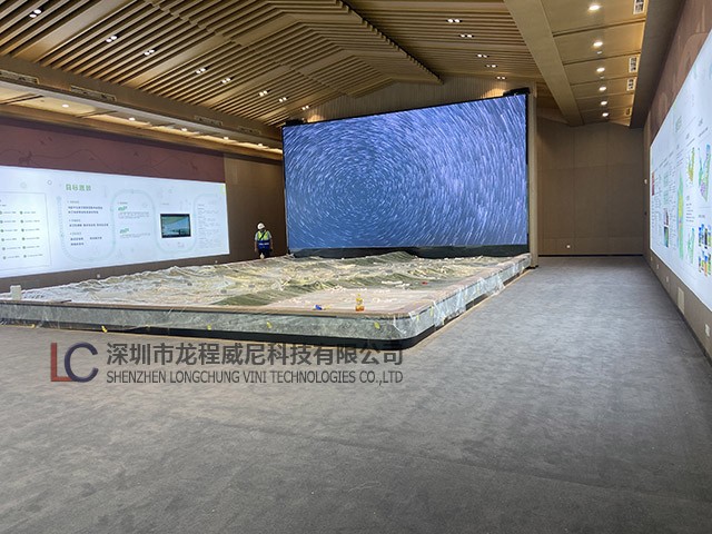 重庆规划馆展厅施工