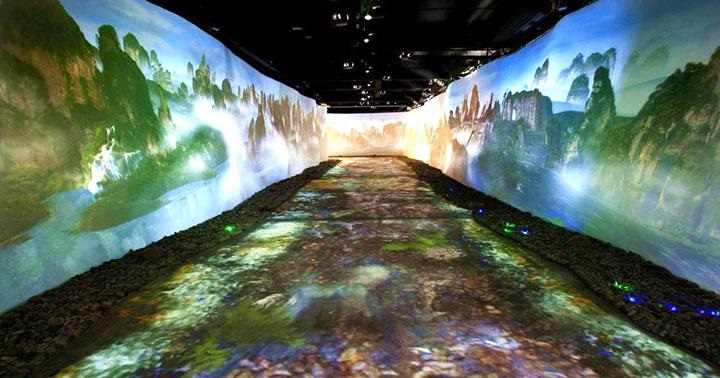 沉浸式CAVE虚拟现实系统