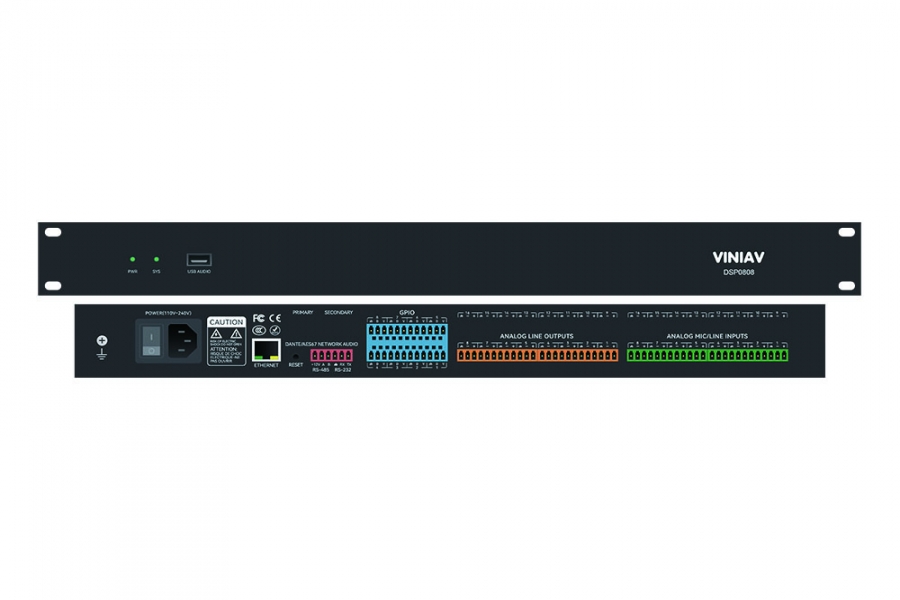 VINIAV DSP系列数字音频处理器